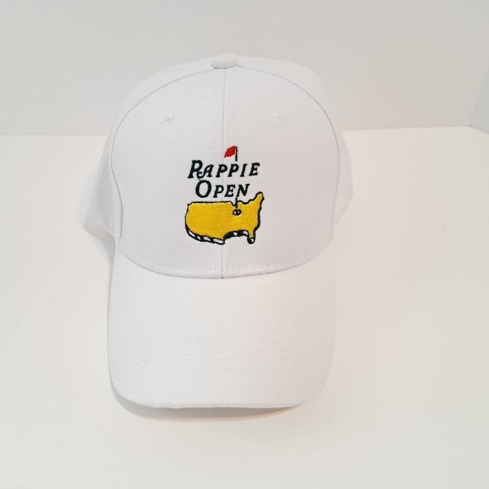 Pappie‎ Open White Wool Blend Adjustable Novelty Embroidered Hat